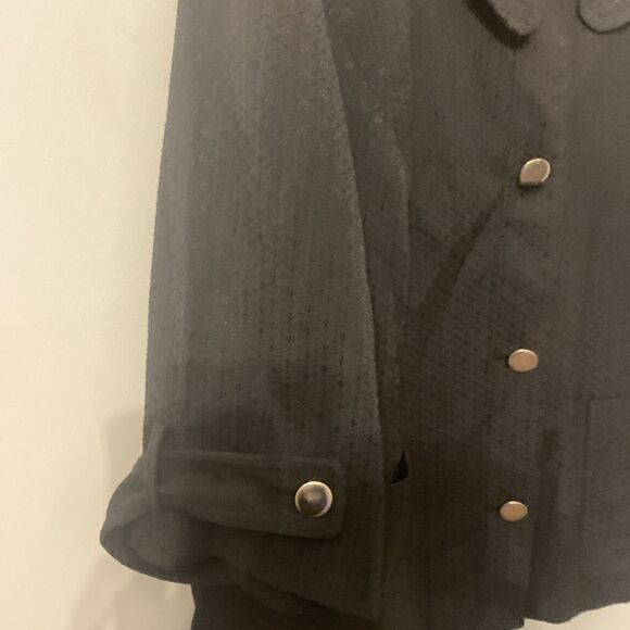 Lane Bryant Blazer Jacket Women's Plus Size 26 3/4 Sleeves Black - Picture 4 of 10